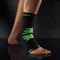 bort 1450SP medium ActiveColor Sport Knöchelbandage rechts und links tragbar, medium, schwarz