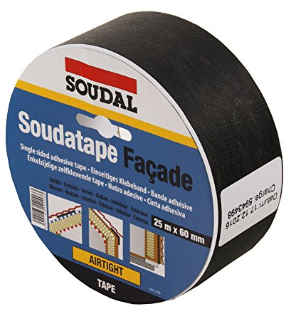 Einseitiges Fassadenklebeband Soudatape Facade (60 mm x 25 lfm) / SOUDAL
