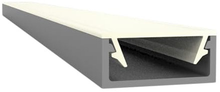 LED-Gigant A1 Aluminium Profill 25 x 2 Meter für Streifen und bänder 2000mm