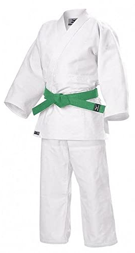 Mizuno Hayato Survêtement de Judo, Blanc, 180 Mixte