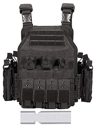 Chaleco Táctico Al Aire Libre Chaleco Táctico De Campo Multiusos Equipo Deportivo Equipo Táctico,Black