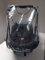 Rain cover for the Maxi Cosi Pebble car seat, made in the UK from supersoft clear PVC with vents
