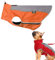 Plus PO Hund Regenmantel Kleiner Hund Wasserdichter Regenmantel Hund Regenmantel Hund Voller Regenmantel Orange,S