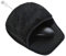 Universal USB Hand Warmer Mouse Pad - Large - Electric Heating Pad,USB Heated Mouse Pad Mat Winter Warm Plush Hand Warmer with Wrist Guard (Black)