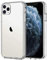 Cracksin Klar Silikon Hülle für iPhone 11 Pro Transparent Ultra Dünne klare weiche TPU Handyhülle Flexible Crystal Clear Case Cover Bumper Rückseite