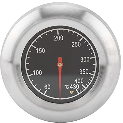 Termómetro para Barbacoa, Medidor de Temperatura, 60-430 ℃, Termómetro Impermeable para Barbacoa de Acero Inoxidable, Termómetro de Cocina para Horno, Estufa de Leña Accesorios Herramienta