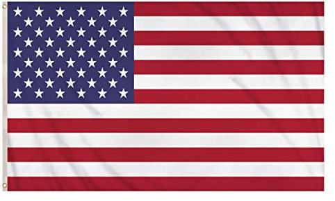 labreeze Large 5ft x 3ft Country Flags National World Cup Football Rugby Olympics Sports Fans Flags (USA Flag)