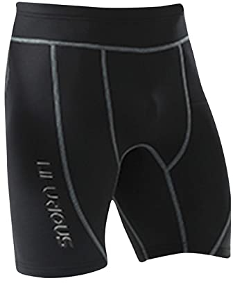 kowaku 2mm Men Neoprene Shorts Wet Suit Trunks Water Surfing Keep Warm Scratch Resistant Underwater Swimming Wetsuit Pants for Kayaking Sports, XL