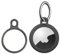 Stouchi 1er Pack Airtag Schlüsselanhänger mit TPU Hülle, Edelstahl Air Tag Schutzhülle Secure Holder Kratzfest Minimalistisches Design Kompatibel mit 2021 AirTags für Schlüssel, Tasche, Gepäck