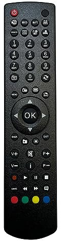 Aurabeam Original RC1912 TV Fernbedienung für Telefunken D32H125A3, D32H125N2V1, D32H135N3, D32H135N3C, D32H189R2, D32H272N3, D32H275Y3 (Original RC1912)
