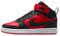 Nike Court Borough Mid 2 GS, Sneaker, University Red/Black-White, 38 EU
