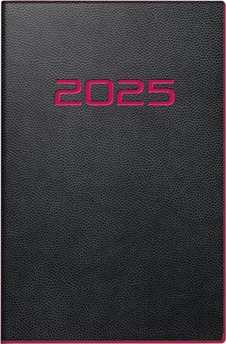 rido/idé Taschenkalender Mod. partner/Industrie I 2025 | A7, Kunststoff, schwarz