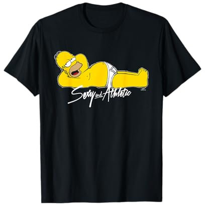 The Simpsons Homer Canapé sexy et coquin, pour se détendre avec pommes de terre T-Shirt