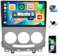 2G+64G CAMECHO Android 13 Autoradio Navi für Mazda 5 2007 2008 2009 2010 mit CarPlay Android Auto, 9 Zoll Touch Bildschirm Display 2Din mit GPS WiFi Navi Bluetooth FM/RDS Radio SWC Rückfahrkamera&MIC