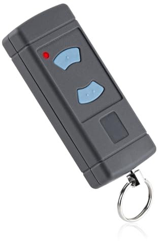 AKVF Telecommande Porte Garage pour Hörmann HSE2-868 HSM4-868 HS4-868 HSE4-868 Boutons Bleus 868MHz Compatible avec Tubauto HSM4-868 HS4-868