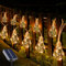 Guirlande lumineuse solaire d'extérieur - 3,5 m - 10 LED - 8 modes - Étanche IP65 - Blanc chaud - Éclairage pour fête, jardin, cour, balcon