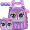 HTgroce Mochila Niña Gatito Mochila Escolar para Niñas de Mochila Infantil al con para Escuela