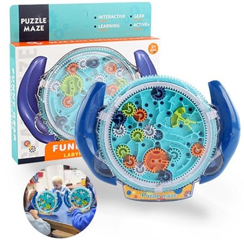 Magnetische Labyrinth-Spiel, 3D Maze Labyrinth, Labyrinth-Puzzle-Spiele für Kinder im Alter von 4-8 Jahren, Geschenke für Kinder, Konzentration zu Lernen Herausforderungen Spiele