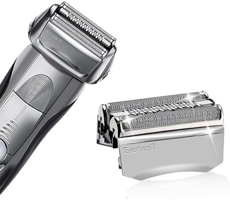 Ersatzscherkopf für Serie 7 70S, kompatibel mit Braun Series 7 Rasierern 720 cc, 730 cc, 735s, 750 cc, 760 cc, 790 cc, 1 Packung
