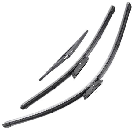 Balais d'essuie-Glace Voiture pour Citroen pour C4 Cactus 2014-2023 Pare-Brise Pare-Brise Fenêtre Brosses 26+18+10 Essuie-Glace Avant Et Arrière Balais D'essuie-Glace Ensemble Balai d'Essuie