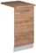 Vicco Panel Frontal del lavavajillas Fame-Line, Roble Dorado, 45 cm, ET Roble