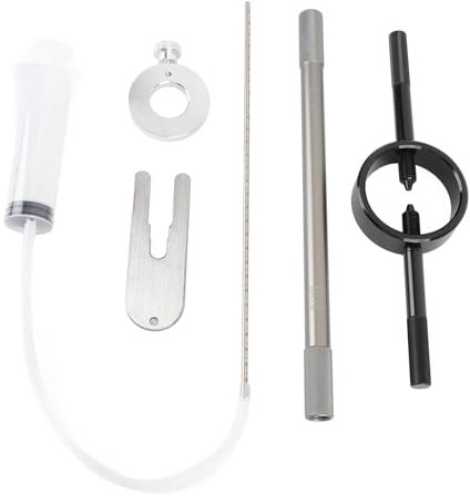 Xiuganpo Motorradgabel -Ölspiegelwerkzeug, Motorrad -Gabel -Service -Tool -Kit -Fork -Feder -Federkompressor und Dämpferstangenblut -Werkzeug für die Meisten Normalen Patrone und