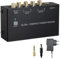 Phono Preamp, Phono Turntable Preamp, Phono Preamplifier PP400, M/M Turntable Amplifier RCA Input & RCA 3.5mm Output, Mini Electronic Audio Stereo Phonograph Preamplifier with 12 Volt DC Adapter