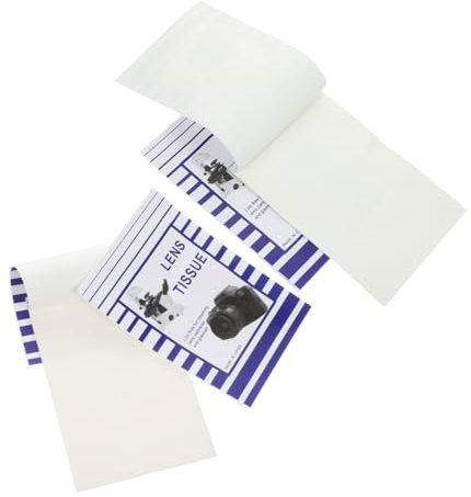 BESTYASH 200stücke Reinigungspapier Für Linsen Weiche Reinigungstücher Für Brillen Kameralinsen Mikroskope Effektive Bildschirmreinigungstücher Für Unterwegs