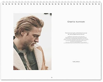 Charlie Hunnam Vol.1-2027 Wall Calendar