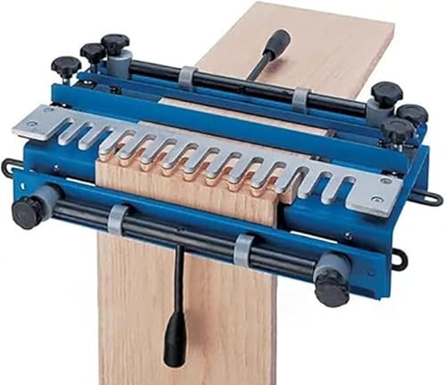 Woodworking Dovetail Jig - 300mm/12inch Portable Mortising Tool for Carpentry, Semi-Permeable Die-Cast Construction