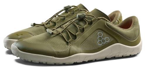 VIVOBAREFOOT Primus Trail Knit FG, Mens Breathable Off-Road Shoe with Barefoot Firm Ground Sole