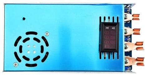 Ujjdwiurgh 1 Piece Voltage Boost Converter 2000W Boost Power Supply Module Converter with Voltmeter