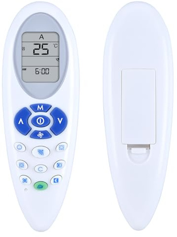WKOLF FRL09 FRL10 Air Conditioner - Juego de mandos a distancia de repuesto para aire acondicionado Carrier AC FRL11 FRL011 FRL-11 42PQV040X 42PQV050X 42PQV080X 42PQV030X 42VMC009 42VMC012 42VMC012 42