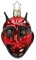 Inge-glas Christbaumschmuck-Weihnachtskugel, Krampus