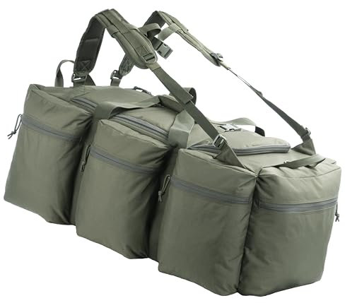 XMILPAX Militärische Duffle Bag Tactical Gear Load Out Bag Deployment Cargo Bag, Olivgrün