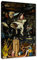 Pixxprint Hieronymus Bosch - Der Garten der Lüste III, Größe: 80x60cm, Leinwandbild, fertig gespannt, Wandbild, Dekoration, Kunstdruck, kein Poster