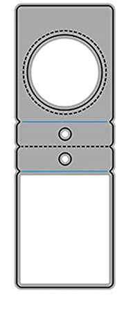 AOFIN Etichetta Tag Metallo Fustelle Stampo, Piega Finestra Tag Fustelle, Stencil in Acciaio al Carbonio goffratura Modello per Fai da Te Scrapbooking Album Fotografico Artigianale