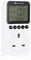 KETOTEK Day Night Temperature Controller Plug Outlet Digital Thermostat Socket Heating Cooling Temp Controller with Sensor Timer Switch for Reptile Greenhouse Brewing Refrigerator