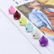 Diamond Painting Tools Glitter Shell Magnet Cover Parchment Paper Cover Holder Diamond Accessories Fridge Magnet(6Pcs)