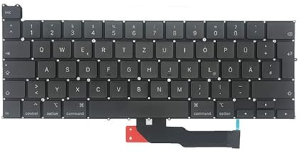 ICTION Neue Tastatur GR DE Germany Deutscher Standard Ersatz für MacBook Pro Retina 13 Zoll A2251 2020 Jahr