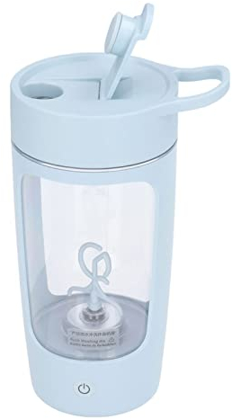 Topyond ABA Elektrische Shaker-Flasche, 650 Ml, Großes Fassungsvermögen, USB-Aufladung, Tragbarer Protein-Mixer, Shaker-Becher Für Proteinpulver, Milchshake, Fruchtsaft, Leicht zu Reinigen