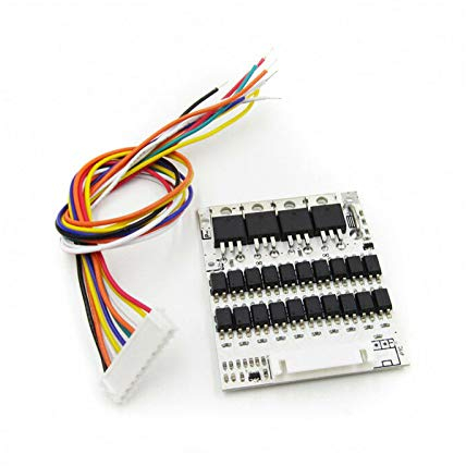 TECNOULAB 1 pièce Carte de Protection de Chargeur de Batterie au Lithium Li-ION 10S 40A PCB BMS 18650