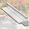 LONGRUNNEW Pond Waterfall Blade Kit, 90cm Stainless Steel Pool Fountain with Accessories, Width 20cm Spillway Water Feature Waterfall Cascade for Garden Patio Pond Decoration