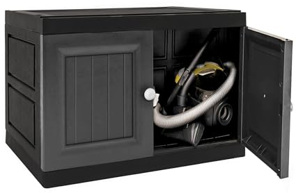 ABBAware Multi-Purpose Storage Unit, Bench,Cupboard, Large Compartment Cabinet, In Modern Grey