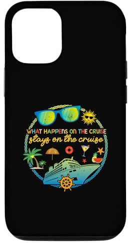 Hülle für iPhone 15 Was auf der Kreuzfahrt passiert, bleibt auf der Kreuzfahrt