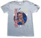 Rock Off officially licensed products Iron Maiden Somewhere in Time T Shirt L Grey