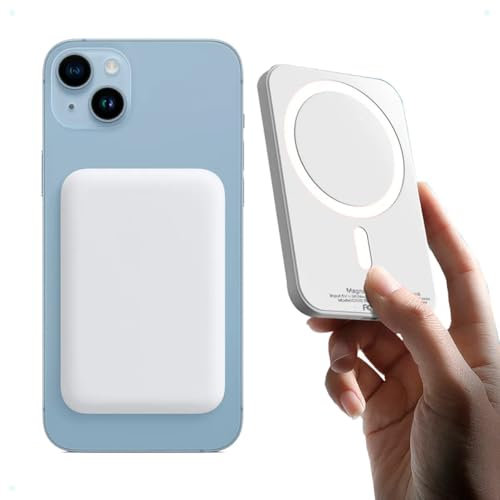 Batterie Externe Magnétique Power Bank 10000mAh, PD 22.5W Chargeur Externe Bateria Portatil Carga Rapida Batterie Externe for iPhone 16/15/14/13/12/Plus/Pro/Pro Max/Android Batterie Portable