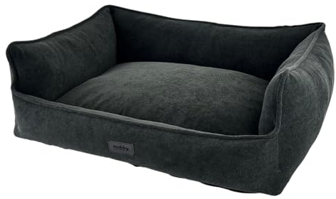 Nobby Komfortbett eckig NILA dunkelgrau L x B x h: 60 x 48 x 19 cm