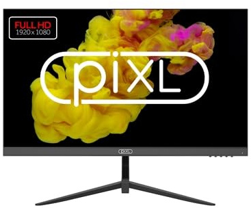 Pixl PX24IVHFPD 24 Frameless Monitor Widescreen Ips Lcd Panel 5Ms Response Tim