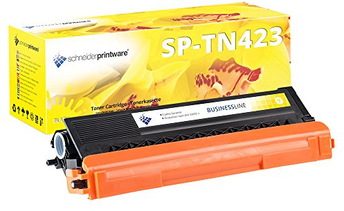 Schneider Printware Toner | 30% höhere Druckleistung | kompatibel zu Brother TN-423Y TN-421Y für Brother DCP-L8410CDW, HL-L8260CDW, HL-L8360CDW, MFC-L8690CDW, MFC-L8900CDW